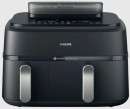 Philips-5000-Series-9L-Dual-Basket-Airfryer-XXL-Steam-Black Sale