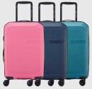 Delsey-Anvers-55cm-Suitcase-Blue-Pink-or-Teal Sale