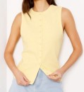 Grab-Denim-Button-Through-Rib-Tank Sale