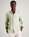 Blaq-Long-Sleeve-Linen-Shirt-Sage Sale