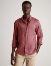 Blaq-Long-Sleeve-Linen-Shirt-Cherry Sale