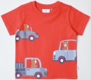 Sprout-Essentials-Driving-Bears-T-Shirt-Red Sale