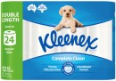 Kleenex-Complete-Clean-Double-Length-Toilet-Tissue-12-Pack Sale
