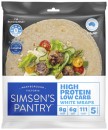 Simsons-Pantry-Low-Carb-High-Protein-White-Wraps-5-Pack-225g Sale