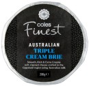 Coles-Finest-Triple-Cream-Brie-200g Sale