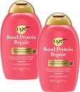 Ogx-Bond-Protein-Repair-Shampoo-or-Conditioner-385mL Sale