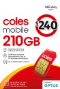 Coles-Mobile-240-Prepaid-SIM Sale