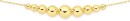 9ct-Gold-Italian-Made-45cm-Beaded-Necklet Sale