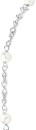 Italian-Sterling-Silver-Shell-Pearl-182cm-Infinity-Bracelet Sale