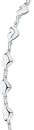 Italian-Sterling-Silver-Domed-Heart-173cm-Link-Bracelet Sale