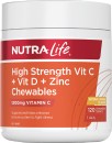 Nutra-Life-High-Strength-Vit-C-Vit-D-Zinc-Chewables-120-Tablets Sale