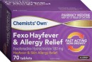 Chemists-Own-Fexo-180mg-70-Tablets Sale