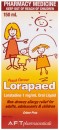 Lorapaed-Loratadine-Allergy-Relief-Syrup-150mL Sale