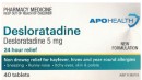 Apohealth-Desloratadine-40-Tablets Sale