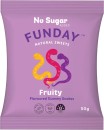 Funday-No-Sugar-Gummy-Snakes-Fruity-50g Sale