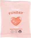 Funday-No-Sugar-Gummy-Hearts-Sour-Peach-50g Sale