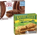 Fibre-One-Bars-or-Squares-105g-120g-or-Nature-Valley-Crunchy-Bars-252g Sale
