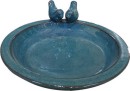 Glazed-Ceramic-Table-Top-Birdbath-32x11cm Sale