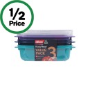 Decor-Microsafe-Jewel-Microwavable-Container-Set-900ml-x-Pk-3 Sale