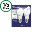 Mirabella-LED-GLS-11W-1000LM-Warm-White-Globe-Pk-2 Sale