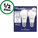 Mirabella-LED-GLS-11W-1000LM-Cool-White-Globe-Pk-2 Sale