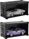 NEW-Building-Bricks-Container-Timeless-Sports-Car-Purple-Convertible Sale