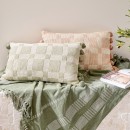 Kaiya-Check-Oblong-Cushion-by-MUSE Sale
