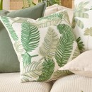 Kavari-Leaf-Embroidered-Square-Cushion-by-MUSE Sale