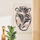 Tariqe-Framed-Canvas-Wall-Art-by-MUSE Sale