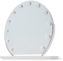 Round-Hollywood-Mirror-White Sale