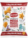 NEW-Inghams-Mega-Magic-Chicken-Nuggets-15kg-Value-Pack Sale