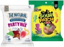 The-Natural-Confectionery-Co-130230g-Sour-Patch-Kids-190g-or-Pascall-Lollies-150300g-Bags-Selected-Varieties Sale