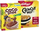 Kelloggs-Coco-Pops-650g-Crunchy-Nut-Corn-Flakes-640g-or-Just-Right-Original-740g Sale