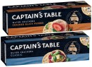 Captains-Table-Water-Crackers-125g-or-VitaWeat-Crackers-130140g-Selected-Varieties Sale