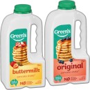 Greens-Pancake-Shake-325375g-Selected-Varieties Sale