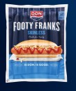 Don-Footy-Franks-Skinless-375g Sale