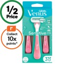 Gillette-Venus-Sensitive-Disposable-Razors-Pk-3 Sale