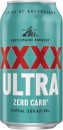 XXXX-Ultra-Zero-Carb-Cans-375mL Sale