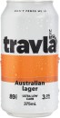 NEW-Travla-Mid-Strength-Lager-Block-Cans-375mL Sale