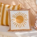 Sundays-Solaire-Sun-Outdoor-Square-Cushion-by-Pillow-Talk Sale