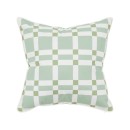Sundays-Athena-Check-Outdoor-Square-Cushion-by-Pillow-Talk Sale