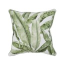 Sundays-Tropical-Havana-Leaf-Outdoor-Square-Cushion-by-Pillow-Talk Sale