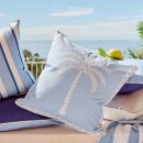 Sundays-Mirage-Palm-Outdoor-Square-Cushion-by-Pillow-Talk Sale