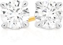 Alora-9ct-Yellow-Gold-1-Carat-TW-Lab-Grown-Diamond-4-Claw-Stud-Earrings Sale