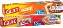 Glad-Aluminium-Foil-30mx30cm-or-Bake-Cooking-Paper-25mx30cm Sale