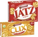 Arnotts-Jatz-225g-or-Clix-250g-Selected-Varieties Sale