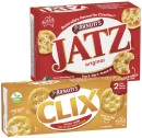 Arnotts-Jatz-225g-or-Clix-250g-Selected-Varieties Sale