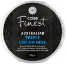 Coles-Finest-Triple-Cream-Brie-200g Sale