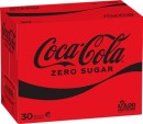 Coca-Cola-Zero-Sugar-Soft-Drink-30x375mL Sale