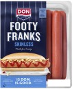 Don-Footy-Franks-Skinless-600g Sale
